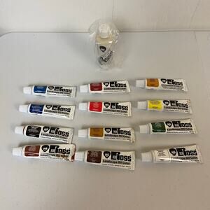Bob Ross Landscape Oil Set of 12 Tubes 37 ml + 1 Liquid White Bottle 118 ml